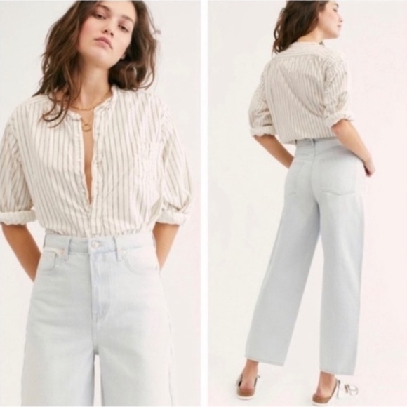 NWT Free People Frank Dad Jeans - Picture 1 of 2